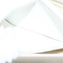 CHANEL Matelasse Chain Wallet Tweed White Silver CC Auth 138800-22