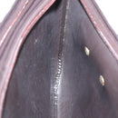 Christian Dior Trotter Canvas Hand Bag Brown Gold Auth 138806-18