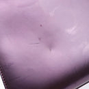 Christian Dior Hand Bag Patent leather Purple Auth 138811-14