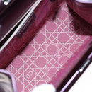 Christian Dior Hand Bag Patent leather Purple Auth 138811-17