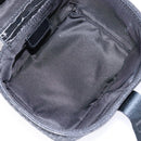 Christian Dior Trotter Canvas Vanity Pouch Black Silver Auth 138812-11