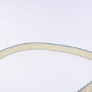 CELINE C Macadam Canvas Shoulder Bag Light Blue Gold Auth 138819-8