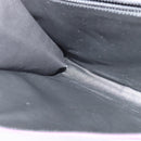 CELINE Shoulder Bag Leather Purple Gold Auth 138822-19