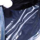 CELINE C Sulky Shoulder Bag PVC Navy Gold Auth 138826-18