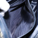 CELINE C Sulky Shoulder Bag PVC Navy Gold Auth 138826-22