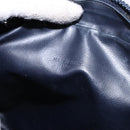 CELINE C Sulky Shoulder Bag PVC Navy Gold Auth 138826-24