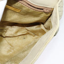 BOTTEGA VENETA INTRECCIATO Hand Bag Leather 2way White Gold Auth 138828-21