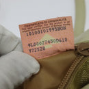 BOTTEGA VENETA INTRECCIATO Hand Bag Leather 2way White Gold Auth 138828-12