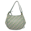 BOTTEGA VENETA INTRECCIATO Shoulder Bag Leather Light Blue Gold Auth 138829-2