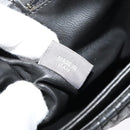 BALLY Chain Shoulder Bag Leather Black Gold Auth 138837-12