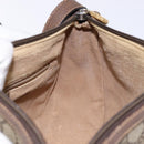 GUCCI GG Supreme Web Sherry Line Shoulder Bag Beige Gold 89 02 032 Auth 138841-20