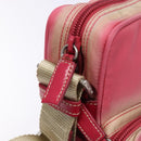 PRADA Shoulder Bag Nylon Pink Silver Auth 138846-15