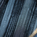 PRADA Hand Bag Nylon 2way Blue Gold Auth 138847-11