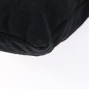 FENDI Tote Bag Nylon Black Silver Auth 138857-8