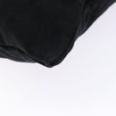 FENDI Tote Bag Nylon Black Silver Auth 138857-15