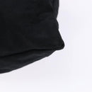 FENDI Tote Bag Nylon Black Silver Auth 138857-17