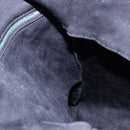 FENDI Tote Bag Nylon Black Silver Auth 138857-21