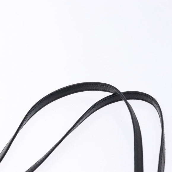 FENDI Tote Bag Nylon Black Silver Auth 138857