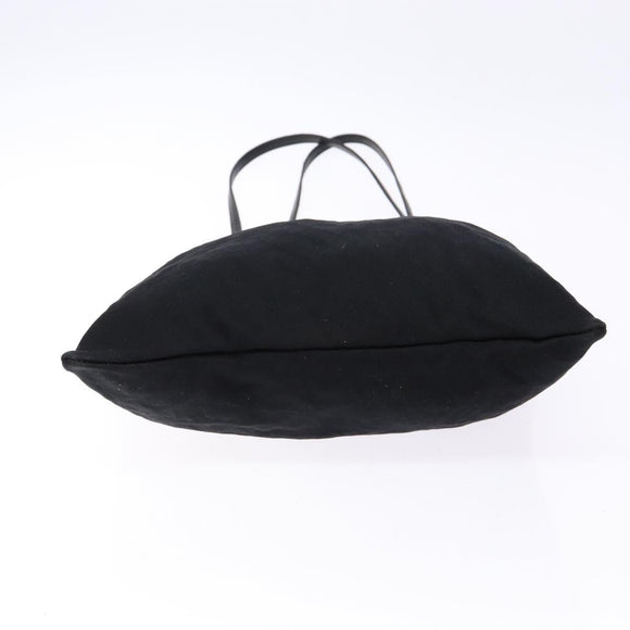 FENDI Tote Bag Black Silver Auth 138857