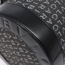 BVLGARI Logo Mania B-ZERO1 Hand Bag Canvas Black Silver Auth 138860-13