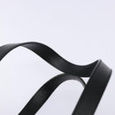 BVLGARI Logo Mania B-ZERO1 Hand Bag Canvas Black Silver Auth 138860-8