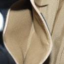 Salvatore Ferragamo Gancini Hand Bag Canvas Black Silver Auth 138872-20