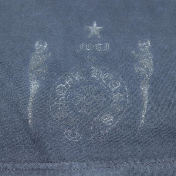 Chrome Hearts Short Sleeved T Shirt Cotton Black Auth 138883M