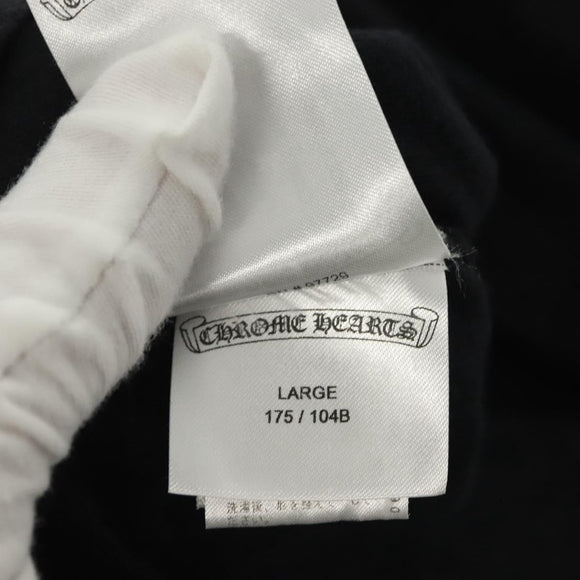 Chrome Hearts Long Sleeved T Shirt Cotton Black Auth 138884M