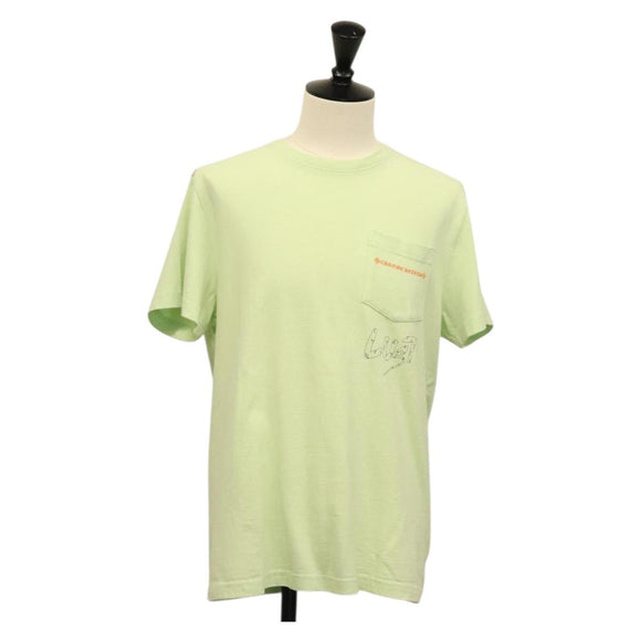 Chrome Hearts Short Sleeved T Shirt Cotton LIme Green Auth 138888M