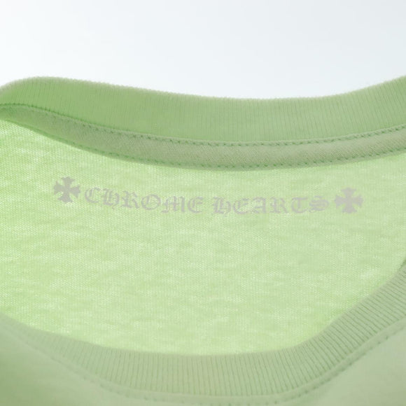 Chrome Hearts Short Sleeved T Shirt Cotton LIme Green Auth 138888M