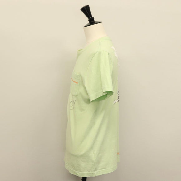Chrome Hearts Short Sleeved T Shirt Cotton LIme Green Auth 138888M