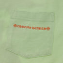 Chrome Hearts Short Sleeved T Shirt Cotton LIme Green Auth 138888M-8