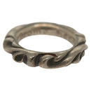 Chrome Hearts Scroll Band Ring Ag925 Silver Auth 138890M-1