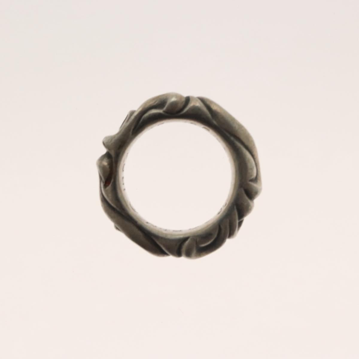 Chrome Hearts Scroll Band Ring Ag925 Silver Auth 138890M | Brand