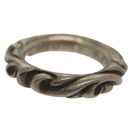 Chrome Hearts Scroll Band Ring Ag925 Silver Auth 138890M - 0