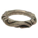 Chrome Hearts Scroll Band Ring Ag925 Silver Auth 138890M-3