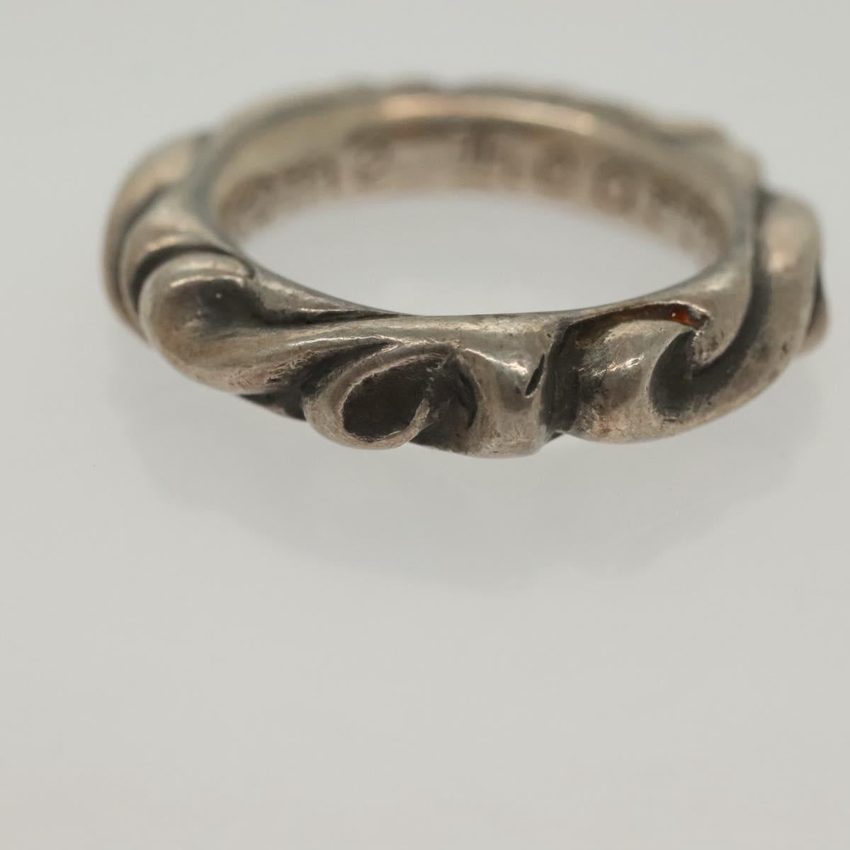 Chrome Hearts Scroll Band Ring Ag925 Silver Auth 138890M | Brand