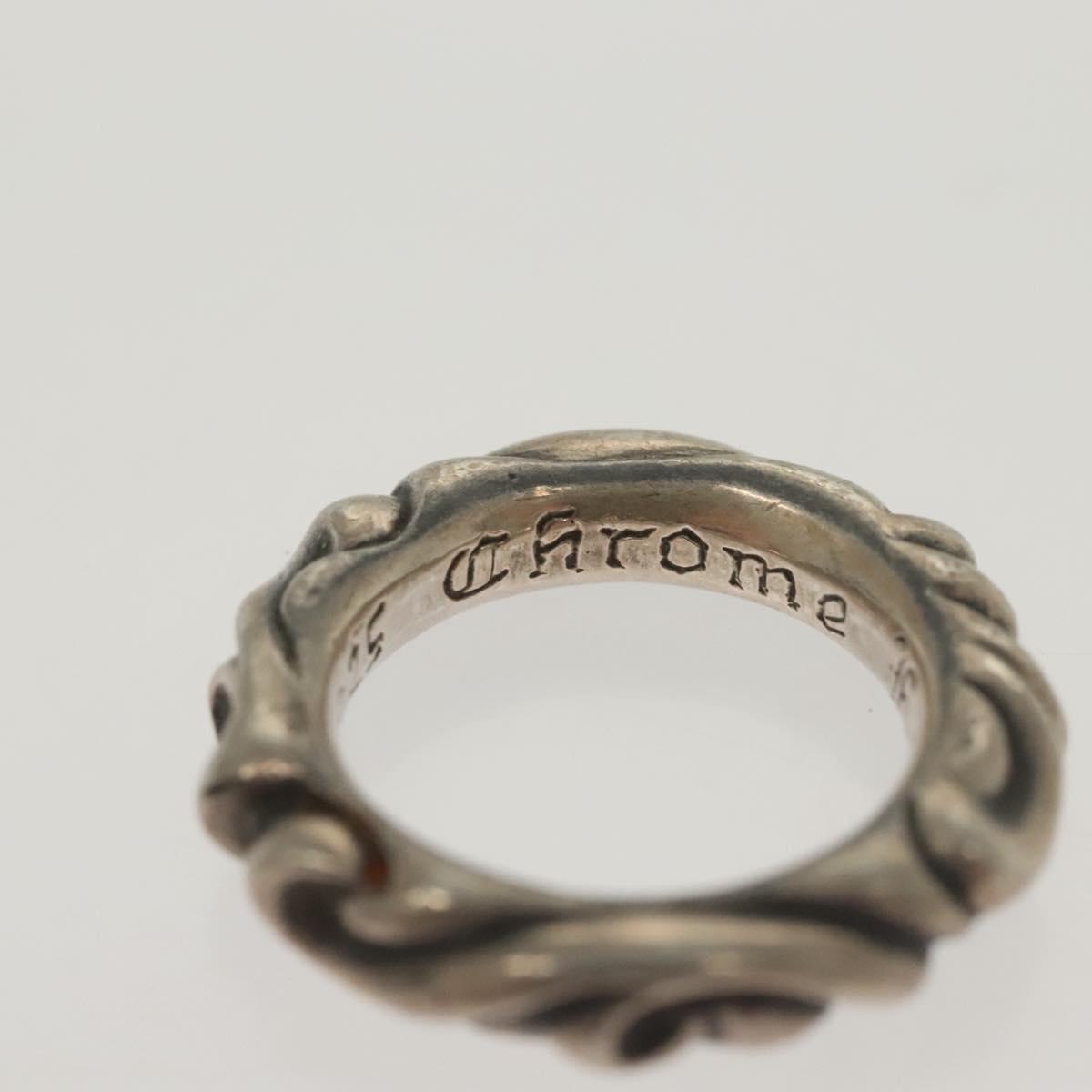 Chrome Hearts Scroll Band Ring Ag925 Silver Auth 138890M | Brand