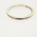 Chrome Hearts Bubble Gum Wedding Ring Ag925 Silver Auth 138892M-4