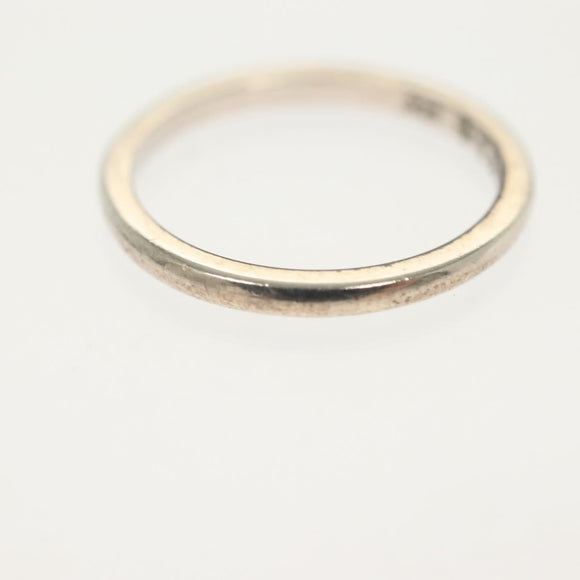 Chrome Hearts Bubble Gum Wedding Ring Ag925 Silver Auth 138892M