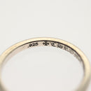 Chrome Hearts Bubble Gum Wedding Ring Ag925 Silver Auth 138892M-6