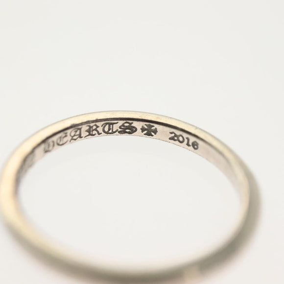 Chrome Hearts Bubble Gum Wedding Ring Ag925 Silver Auth 138892M