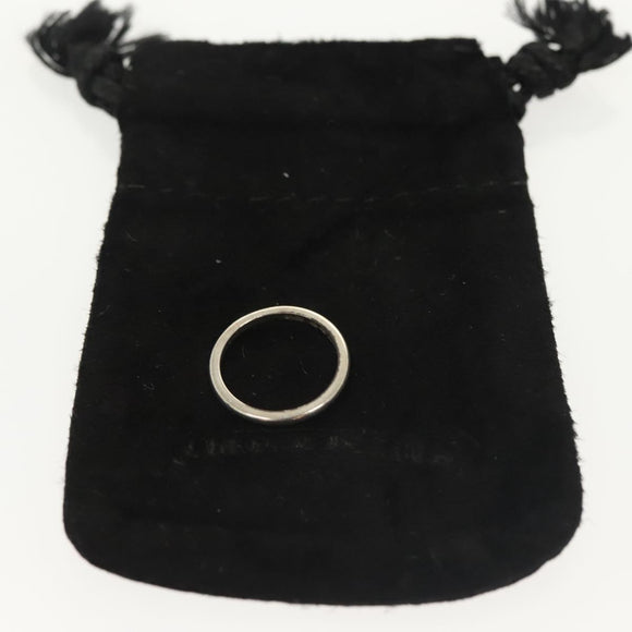 Chrome Hearts Bubble Gum Wedding Ring Ag925 Silver Auth 138892M