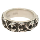 Chrome Hearts Eternity Vine Band Ring Ag925 Silver Auth 138894M-3