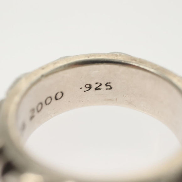 Chrome Hearts Eternity Vine Band Ring Ag925 Silver Auth 138894M