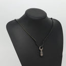 Chrome Hearts Tiny Razor Blade Campana Necklace Ag925 Silver Auth 138896M-10