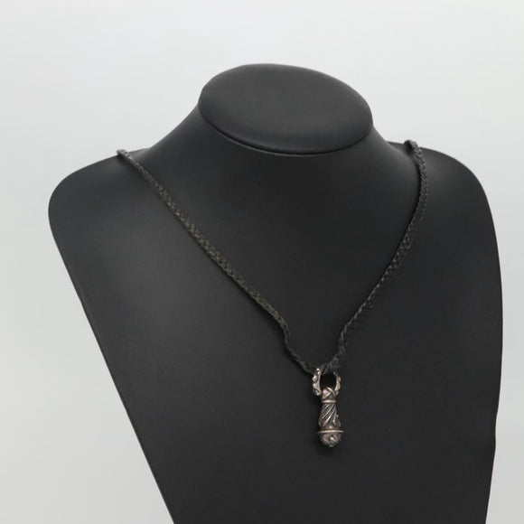 Chrome Hearts Tiny Razor Blade Campana Necklace Ag925 Silver Auth 138896M