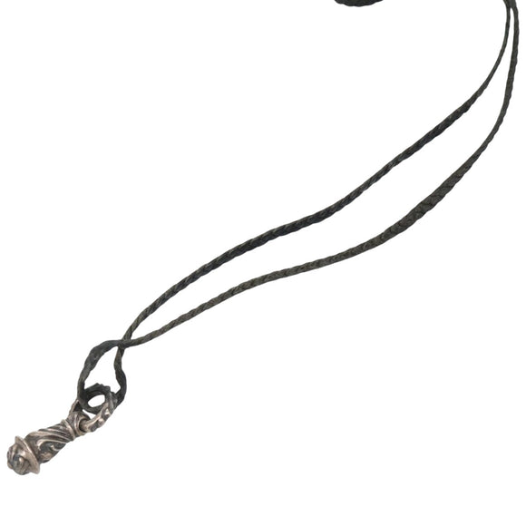 Chrome Hearts Tiny Razor Blade Campana Necklace Ag925 Silver Auth 138896M