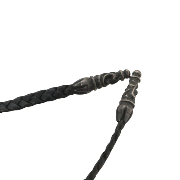 Chrome Hearts Tiny Razor Blade Campana Necklace Ag925 Silver Auth 138896M