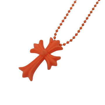 Chrome Hearts Necklace Rubber Orange Auth 138899M - 0
